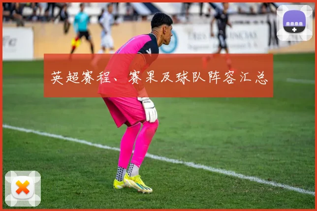 英超赛程、赛果及球队阵容汇总